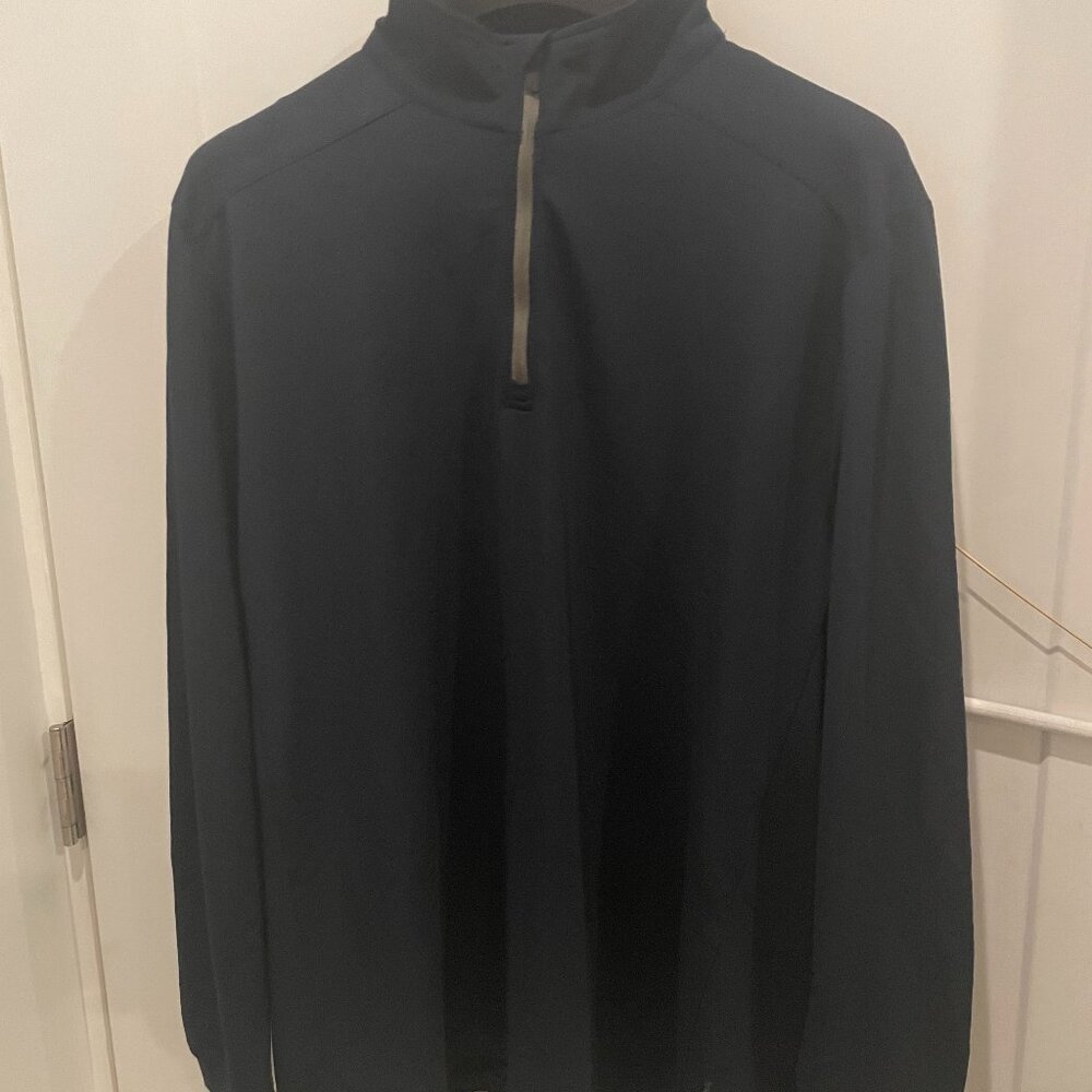 Snakes Golf quarterzip pullover Navy Blue